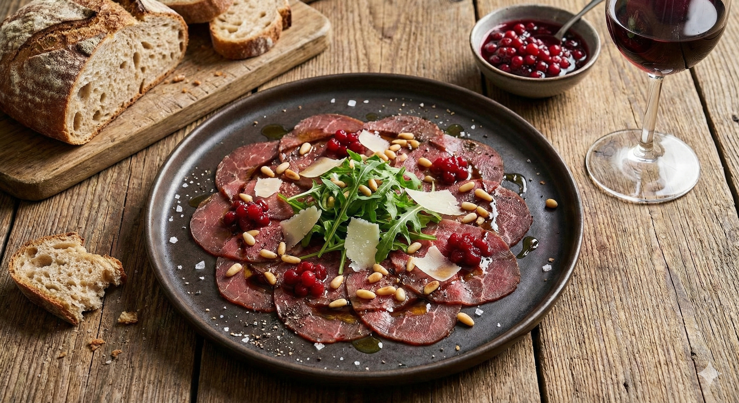 Carpaccio vom Hirsch